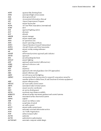 Aviation Related Abbreviations Guidebook For Managing