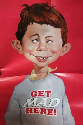 Mad TV "Get Mad Here!" January 1997 Promotional Poster E.C. Publications  17"x22" | eBay