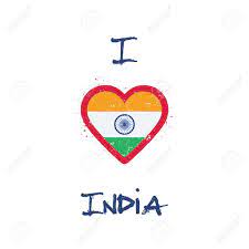 Ms von schedvin was visiting india as a tourist when she spotted mr. I Love India T Shirt Design Indian Flag In The Shape Of Heart Royalty Free Cliparts Vectors And Stock Illustration Image 87163881