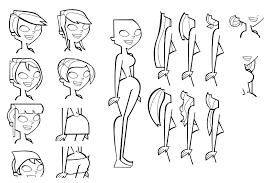 The campers participate in competitions to avoid being voted off the island by their fellow campers. Total Drama Characters Coloring Pages