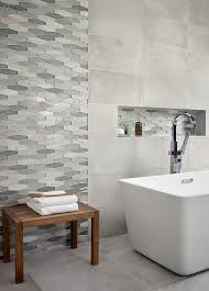 It replaces the need for a caddy hanging from the showerhead, a corner shelf. Shower Niche Ideas Bathroom Dc Metro By Stone Solution Design Tile Houzz