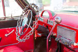 Rudder Of Vintage Car Stock Photo Crushpixel