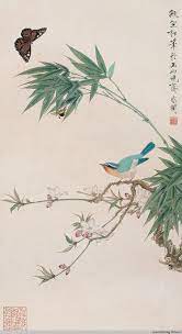 于非闇 工笔花鸟画 水韵清香 水韵清香 chinese art japanese painting china art