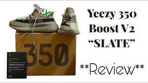 Unboxing Yeezy Boost 350 “Slate”- highkick.ru Review - YouTube