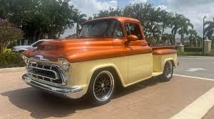 Image result for Orange 1957 Truck