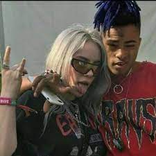 Lightly decorated with sporadic chanel logos, the singer finished the look with black and white sneakers and matching gloves. Billie Eilish And Xxxtentacion Wallpapers Top Free Billie Eilish And Xxxtentacion Backgrounds Wallpaperaccess