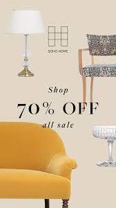 Summer Sale 70 Off Video Furniture Sale Poster Furniture Graphic Social Media Design Inspiration