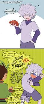 Gon And Killua Hunter X Hunter Haha Poor Killua Favorite Art Hunter X Hunter Hunter Anime Funny Hunter