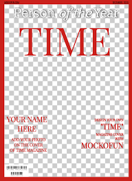 Fill in your information, choose your color palette, and you can also add an icon if it's part of your identity. Free Time Magazine Cover Template Mockofun