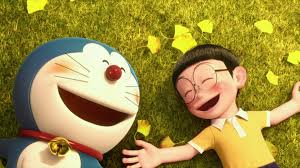 Gambar anak sedang menolong teman kartun. Bertahan Dari Tahun 1962 Ternyata Kartun Doraemon Mengajari Kita Banyak Hal