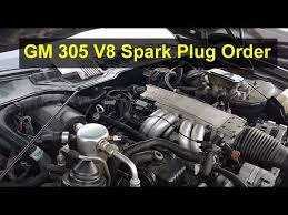 Check spelling or type a new query. Spark Plug Wires Order On The Gm 305 V8 Engine Cap Rotor Wires Plug Order Votd Youtube