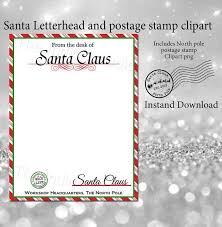 Letterhead template from the desk of lease agreement for. Christmas Santa Letterhead And Canceled 2020 North Pole Etsy Santa Letterhead Letterhead Paper Diy Letters
