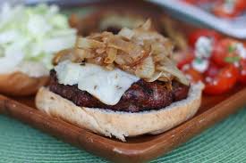 To make the patties, simply combine ground bison, garlic salt, fresh rosemary, a bit of dijon, and divide into four shaped patties. Healthy Bison Burger Recipe Grilled Barbecue Bison Burger