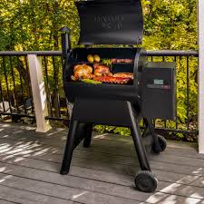 Our 3rd smoking experience, it smoked at 200f. Traeger Pro 575 Wood Pellet Grill Grills Smokers Patio Garden Garage Shop The Exchange