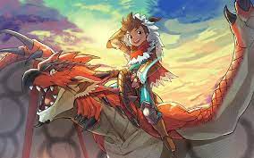 Download Wallpapers Lute Rathalos Dragon 2018 Games Monster Hunter Stories Besthqwallpapers Com Monster Hunter Art Monster Hunter Memes Monster Hunter World Wallpaper