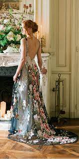 36 Pretty Floral Wedding Dresses For Brides Wedding Forward Pretty Dresses Floral Wedding Dress Stylish Gown