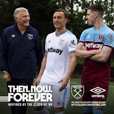 20/21 west ham united away blue soccer jerseys shirt. West Ham 19 20 Home Away Kits Released Footy Headlines