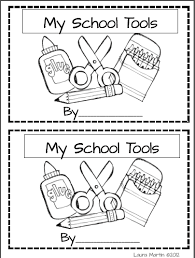 My School Tools School Tool School Worksheets School