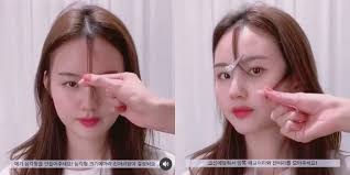 We've found 20 flattering pictures that prove bangs for older women work too! How To Cut Your Bangs At Home According To Professional Korean Hairstylists From Air Fringe To Curtain Bangs Socially Keeda