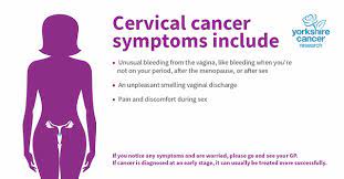 Epithelial ovarian cancer presents with a wide variety of vague and nonspecific symptoms, including the following Cervical Cancer Vs Ovarian Cancer Understanding The Differences News Yorkshire Cancer Research