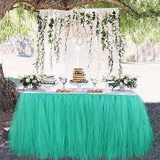 Aytai Tutu Table Skirt Tulle Tableware Handmade Table Cloth Table Skirt Tulle Table Skirt Tutu Table