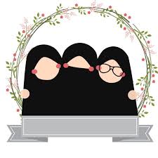 Gambar kartun muslimah makin hari makin tersedia dengan berbagai beribu macam, seiring dengan berkembangnya social media dan juga media informasi. Logo Placeholder Teks Seni Islamis Wallpaper Kartun Lukisan Keluarga