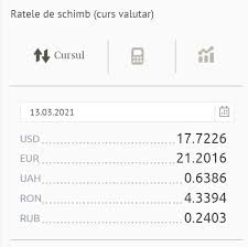 Cât a scăzut euro la penultimul curs al săptămânii. Curs Valutar Bnm Pentru 13 Martie Cat Costa Astazi Un Euro Si Un Dolar Foto
