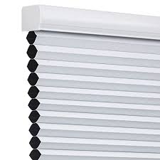 Apollo blinds offer a great range of cellular blinds to keep your home warmer in winter and cooler the unique structure of apollo's cellular blinds means that air is trapped in the honeycomb cells. Shop Amazon Com Window Honeycomb Shades