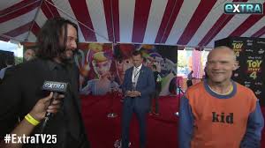 Flea (musician) is a musicians, zodiac sign: Watch Keanu Reeves Flea Have A My Own Private Idaho Reunion At Toy Story 4 Premiere Youtube