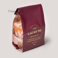 Drinking Chocolat Packaging Design For Cacao70 Part Of The Rebrand We Worked On Be Chocolate Packaging Design Chocolate Brands Food Packaging Design