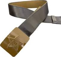 Ganwear Ceinture de soldat de l'armée militaire soviétique russe de l'URSS  en cuir imitation métal boucle verte : Amazon.fr: Mode