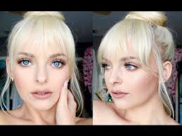 Be sure to not run the iron along your scalp. Faux Bangs Hair Tutorial Youtube