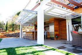 Pro installation and financing available. Sectional Glass Garage Doors Used In Modern Designs Garage Door Design Enclosed Patio Glass Garage Door