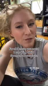 Last summer was wild 😂 , ., ., ., ., ., #spongebob #manray #doodlebob  #cosplay