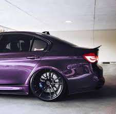 Bmw F80 M3 In Individual Purple Silk Bmw Bmw Cars Car Wheels Rims