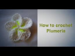 Maybe you would like to learn more about one of these? Crochet Vlog 16 How To Crochet Plumeria Youtube