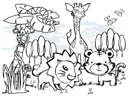 This online animal coloring game includes kids can not only fill the colors in the animal coloring pages, but also erase the mistakes. Wild Animal Coloring Pages Best Coloring Pages For Kids
