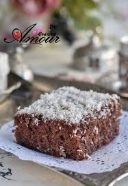 Basboussa Au Chocolat Et Noix De Coco Amour De Cuisine En 2020 Basboussa Gateaux Et Desserts Cookies Recette