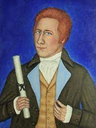 Alexander hamilton was the son of james a. Young Alexander Hamilton Malerei Von Stephen Warde Anderson Artmajeur