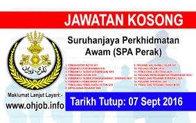 Jawatan Kosong Suruhanjaya Perkhidmatan Awam Spa Perak 07 September 2016 Social Security Card Cards Person