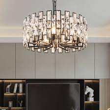 You may wish to hang an attractive black chandelier above your dining table or kitchen table, offering enough lighting for mealtime and projects as well as a lovely ceiling. China Black Round Modern Post Modern Crystal Chandelier For Living Room Dining Room China Chandelier Crystal Chandelier