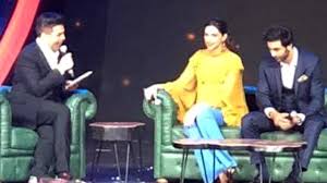 Deepika Padukone Ranbir Kapoor Fun Chat With Karan Johar At Asian Paints Events Youtube deepika padukone ranbir kapoor fun chat with karan johar at asian paints events