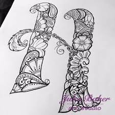 Digital Coloring Page Letter H From Letter Etsy Doodle Coloring Coloring Pages Coloring Books