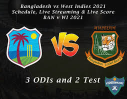 The west indies has played five in that time, though it lost four. Bangladesh Vs West Indies 2021 Schedule Live Streaming Live Score Ban V Wi 2021