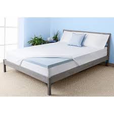 Comforzen 2 Gel Memory Foam Mattress Topper Assorted Sizes Sam S Club Mattress Memory Foam Mattress Topper Quality Mattress