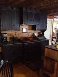 Mine Will Look Like This And The End Of The Day Love The Cabinet Doors Covering The St Primitive Kitchen Cabinets Country Kitchen Cabinets Primitive Kitchen