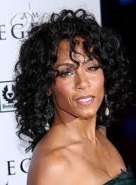 2019 was a damn good year for celebrity hair, and appropriately far, 2020 is afterward suit. Graceful Fabulous Jada Pinkett Smith Long Curly Black 100 Human Hair Full Lace Wig 16 Inches Womens Hairstyles Hair Styles Medium Hair Styles