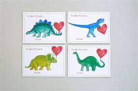 Printable School Dinosaur Valentine Cards For Kids Instant Etsy Dinosaur Valentines Dinosaur Valentine Cards Valentine S Cards For Kids