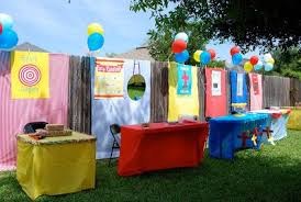 What's more fun than a carnival? 1st Birthday Outdoor Carnival Theme Party Novocom Top