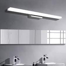 This tulloch hardwired led lighted bathroom mirror is the most versatile and aesthetically pleasing for your space. Longer Led Mirror Light 0 4m 1 5m Bathroom Light Ac90 260v Modern Vanity Light Acrylic Wall Lamp Bathroom Lighting Waterproof Longer Led Mirror Light Led Mirror Lightmirror Light Aliexpress